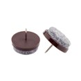 thumbnail image 3 of 50 almohadillas redondas de fieltro para muebles de alta resistencia, deslizadores de muebles para uñas, protectores de suelo de madera dura, patas antideslizantes, diámetro de 28 mm/1,1 pulgadas, 3 of 5