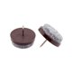 thumbnail image 3 of 50 almohadillas redondas de fieltro para muebles de alta resistencia, deslizadores de muebles para uñas, protectores de suelo de madera dura, patas antideslizantes, diámetro de 28 mm/1,1 pulgadas, 3 of 5