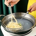 thumbnail image 4 of Spider Strainer Skimmer Spoon with Handle, Stainless Steel Wire Strainer Ladle for Cooking and Frying, Kitchen Utensils Slotted Pasta Spoon, Fryer Scoop, 4 of 4