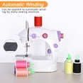 thumbnail image 4 of 50Pcs Bobbins and Sewing Threads, Cotton Sewing Thread Mixed Cotton 21 Colors, 4 of 7