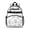 White Cat and Heart White Pattern, variant on Space Cat and Galaxy Black Pattern Cute School Backpack Bag for School with Padded Back and Adjustable Shoulder Straps 15.25"x11.5"x5.25"