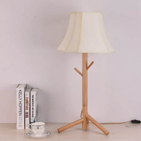 TD8310TG E27 Table Lamp 20x30x75 Wood