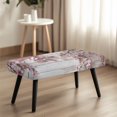 thumbnail image 4 of Whosucclay Cherry Blossom Wood Print Stretch Dining Bench Cover, Wear Resistant Bench Slipcover Washable Bench Seat Protector Rectangle Bench Cover for Dining Room, Living Room, Bedroom, 4 of 7