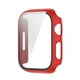 thumbnail image 1 of Funda rígida de PC de vidrio templado para Apple Watch Series 8 7 6 5 4 SE (Rojo) WDOplteas Para estrenar, 1 of 9
