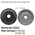 thumbnail image 2 of Electric Bicycle Hub Motor Cover 6 Hole Disc Cap /Threaded Cap Electric Vehicle Brushless Motor Hub Accessories, 2 of 10