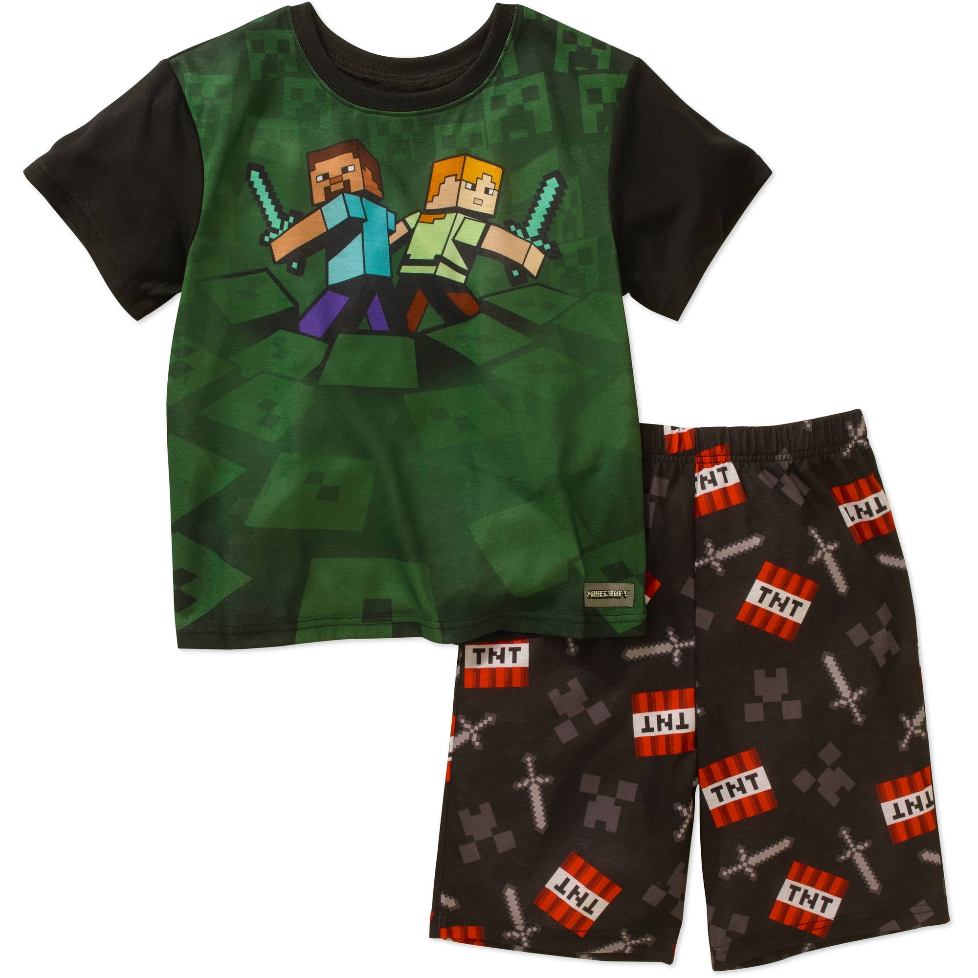 Minecraft Pajamas For Boys - Breeze Clothing