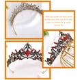 thumbnail image 3 of Wedding Tiara Rhinestone Headband Birthday Crown Wedding Headpiece For Bride, 3 of 9