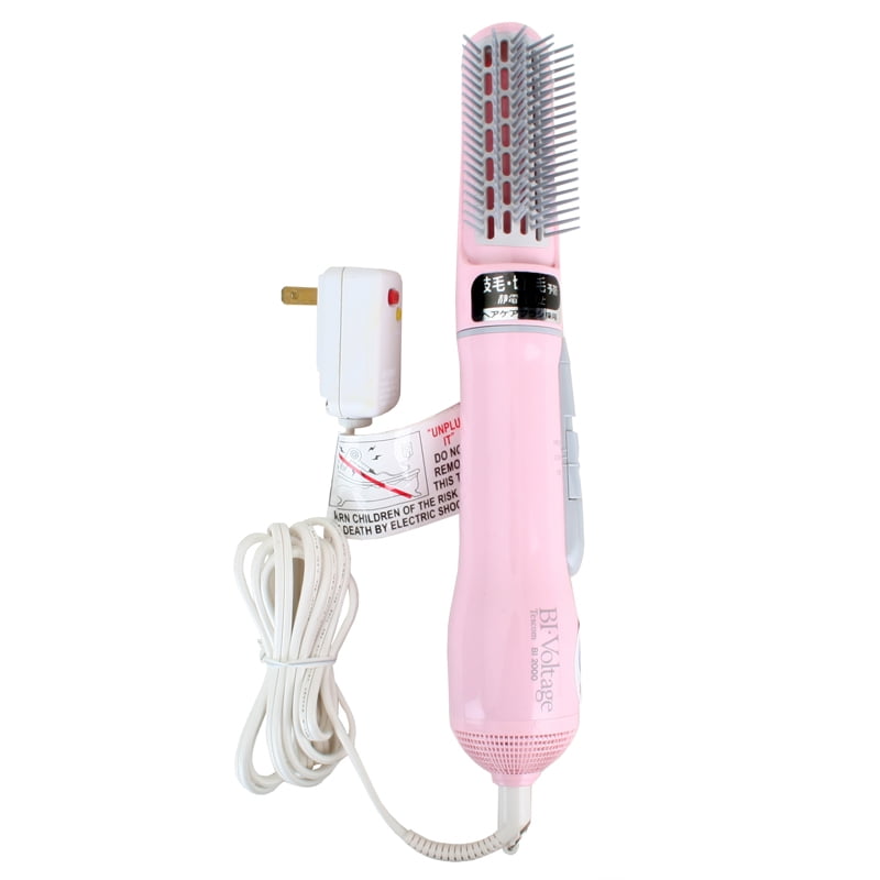 Dual Voltage Hair Styler Hot Air Brush Curl Dryer BI2000