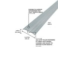 thumbnail image 3 of M-D Building Products 46133 1-1/2 In. X 72 In. Satin Silver Aluminum Multi Floor Transition, 3 of 5