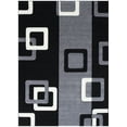 thumbnail image 2 of Handcraft Rugs Modern Quality Area Rugs Contemporary Geometric Frames Rug.Black/Grey/White., 2 of 3