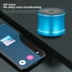 thumbnail image 4 of Puntoco Altavoz de ducha Bluetooth con luz de color Altavoz manos libres con micrófono incorporado Ventosa dedicada para duchas Bluetooth 5.0Ipx4, 4 of 6