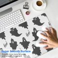 thumbnail image 4 of Long Mouse Pads for Desk,Halloween Ghost Silhouette Pattern Desk Mats on Top Of Desks, Desk Mouse Pad Extra Large with 3mm Non-Slip Base and Stitched Edge for Gaming,Office,Work,Home 31.5"x11.8", 4 of 6