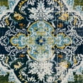 thumbnail image 7 of Floransa FSA-2348 6'7" x 9' Rug Dark Green/Navy/Grass Green/Aqua/Bright Orange, 7 of 7