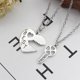 thumbnail image 4 of Collar de 2 piezas para 2 niñas, colgante de amistad, mejor amiga, collar con llave con forma de corazón, colgante de aleación de mejor amor, 4 of 4