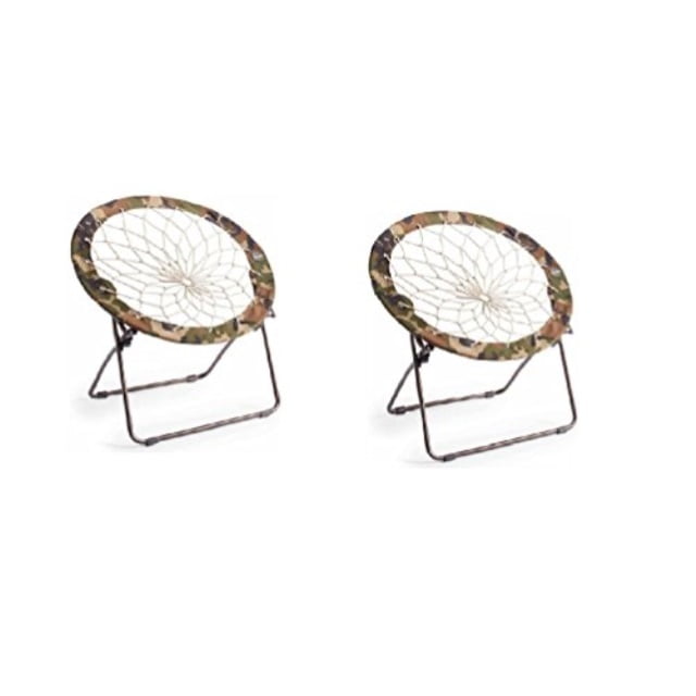 32" Bunjo Bungee Chair Camouflage (Set of 2)