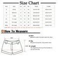 thumbnail image 4 of Simua Y2K Boxer Shorts for Womens Elastic Waist Striped Print Loose Fit Lounge Bottoms Cotton Linen Sleep Shorts, 4 of 7