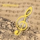 thumbnail image 3 of Plastic Musical Note Letter Paper Clip Suportador Piano () Amarillo, 3 of 7