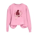 thumbnail image 5 of SBYOJLPB Breast Cancer Awareness Long Sleeve T-Shirt for Women Round Neck Inspirational Tee Shirts Tops, 5 of 5