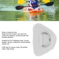 thumbnail image 4 of 6Pcs D Ring Pad Elastic Rope Set,Durable Stainless Steel PVC D Ring Patch with Bungee Cord for Boats Canoes Kayaks Surfboards, 4 of 7