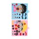 thumbnail image 1 of Juego de Disfraces Faciales ANGGREK Colores exquisitos Juguete de Fieltro Grueso Con Gancho Y bucle para Hacer Caras Seguras Y Duraderas 33 x 29,8 cm, 1 of 8
