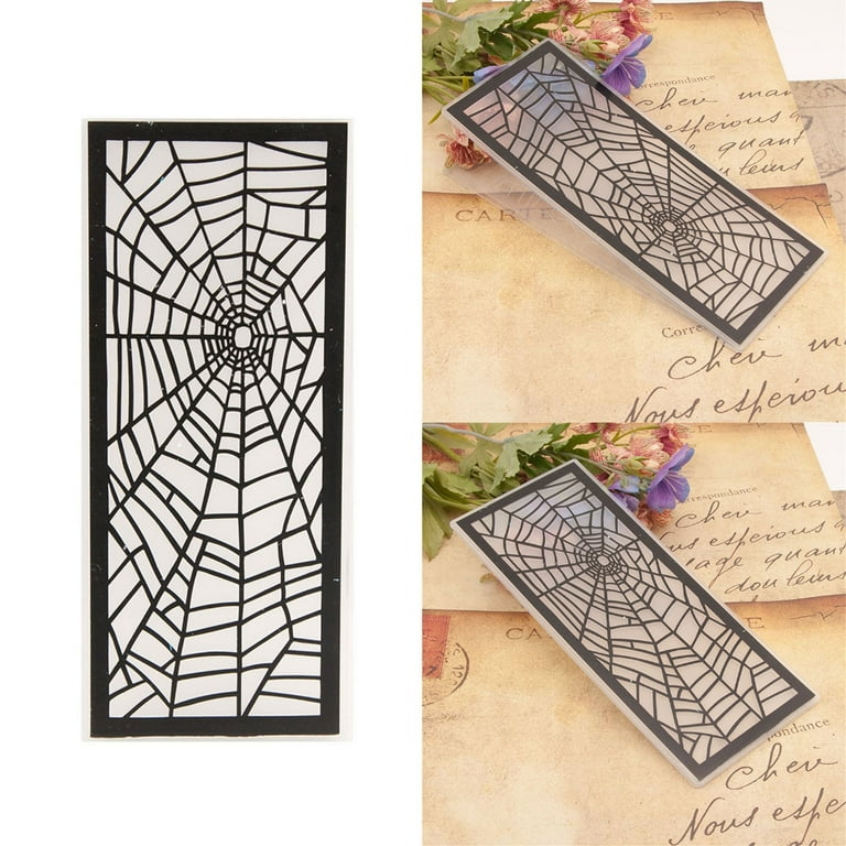 Spider Web Spider Metal Cutting Die Card Making Scrapbooking Halloween #3010