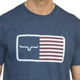 thumbnail image 2 of KIMES RANCH Adult Male American Trucker T-Shirt, Color: Navy, Size: 2XL, 2 of 6