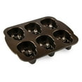 thumbnail image 2 of Ware Halloween Bakeware, Haunted Skull Cakelet Pan, Bronze, 2 of 5