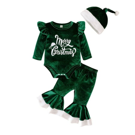 

Christmas Girls Boys Long Sleeve Letter Prints Romper Long Pants Hat Outfits Welcome New Baby Boy 2t Boys Easter Outfit 3 Boys Baby Boy Pajamas Big Boys Set Clothes Baby Clothes Outfits Boys 6 Months