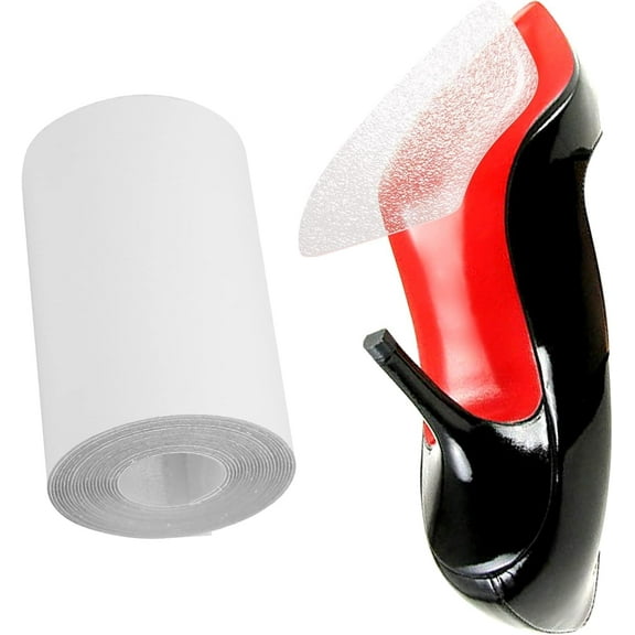 39 in Clear Sole Protector for High Heel Shoes, Anti-Slip Shoe Sole Guard, Transparent Louboutin Sole Protector for Red Bottom Heels & Sneakers