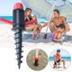 thumbnail image 1 of Accesorios para sombrillas de playa al aire libre Tapón de rosca portátil de plástico grande Diámetro de tubería de 32 mm Base de horquilla de sombrilla, Soporte de sombrilla de playa Ancho de arena ShuxiuWang 8390613607577, 1 of 1