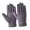 thumbnail image 4 of TISHITA Winter Gloves Portable Windproof Warm Mittens for Snow Motorcycling Climbing Gray, 4 of 8
