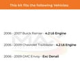 thumbnail image 2 of MAX Advanced Brakes - Brake Kit For 2006-2009 Chevy Trailblazer| Carbon Ceramic Brake Pad and Rotor Kit Front and Rear| Daily Driving Geomet Coated Brake Rotors, 2 of 9