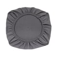thumbnail image 6 of Spandex Stretch Washable Removable Dining Slipcover, Soft and Slipcover Grey_L, 6 of 8
