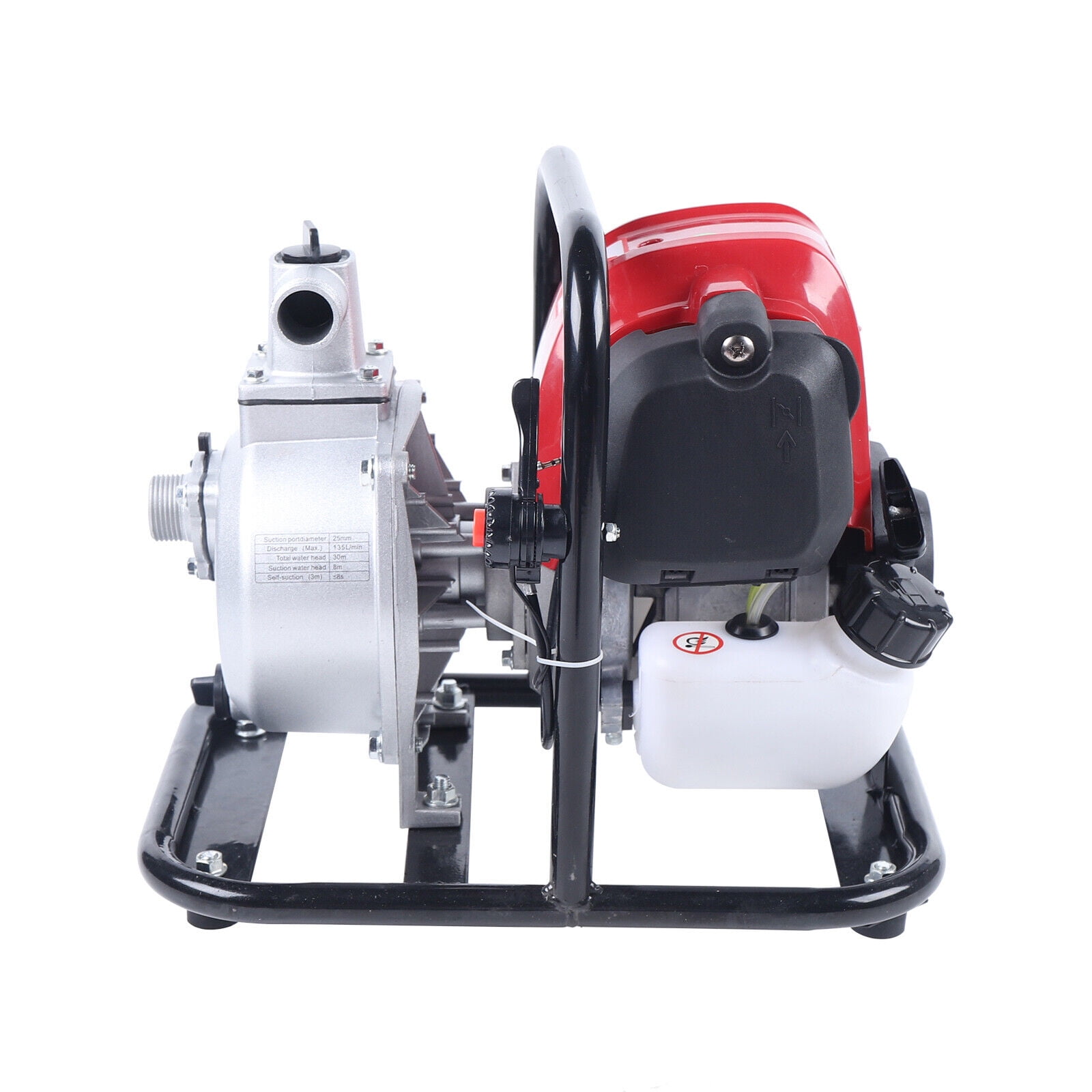 DENEST 1" 4 Stroke Gas Powered Water Pump High Pressure Irrigation Water Pump Transfer