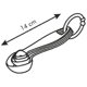 thumbnail image 2 of Measuring spoons - Tescoma - 420732 - Set of 4 - Precise measuring - Ideal for the kitchen, 2 of 2