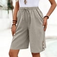 thumbnail image 6 of CQONEPT Oversize Wide Leg Pant for Womens Elastic Waist Drawstring Pants Casual Loose Fit Trousers with Pocket Red XL, 6 of 7