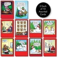 thumbnail image 2 of NobleWorks - Set of 20 Funny Assorted Christmas Greeting Cards with Envelopes, 2 of 7