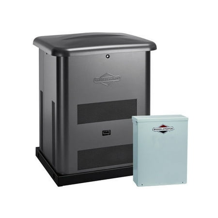Automatic Switch - Briggs & Stratton 40445 8kW Automatic Standby Home Generator with 50 Amp 10 Circuit Transfer Switch
