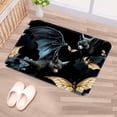 thumbnail image 5 of Bat Non-Slip Polyester Office Mat Chair Rug - Machine Washable Office Rug, 5 of 6