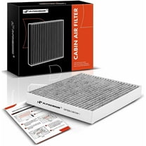 A-Premium Cabin Air Filter w/Activated Carbon Compatible with Toyota, Lexus, Land Rover, Scion, Subaru, Pontiac & Jaguar - Camry, RAV4, Highlander, Corolla, Sienna, Tundra, Prius, 4Runner, Outback