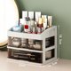 thumbnail image 1 of Caja de almacenamiento de plástico transparente for cosméticos, cajón de escritorio, caja de maquillaje for lápiz labial, tocador, almacenamiento de brochas de maquillaje, 1 of 4