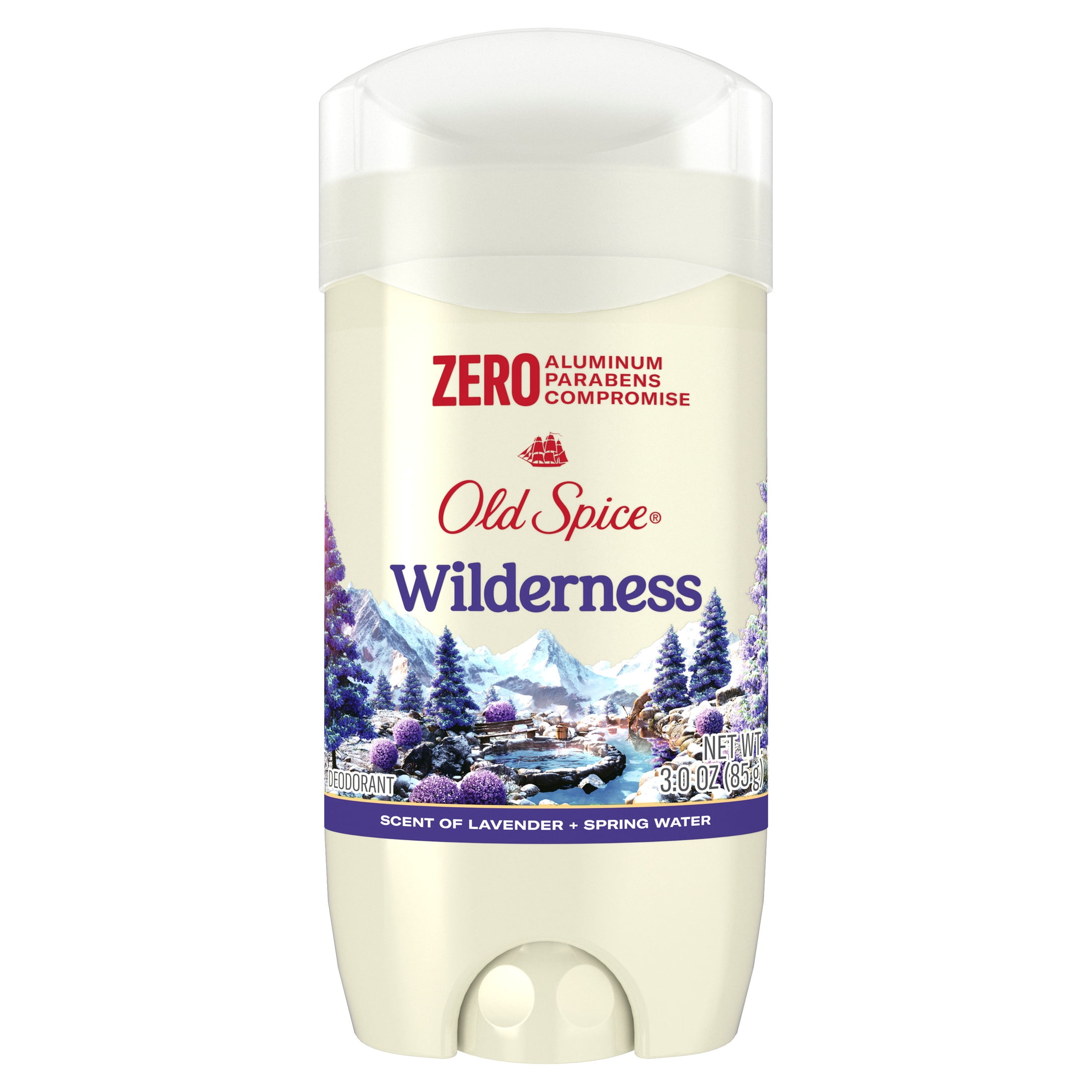 Old Spice Aluminum Free Deodorant Wilderness with Lavender 3oz