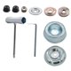 thumbnail image 1 of Cepillo de limpieza para cortacésped, herramienta de limpieza, cepillo fregador para entradas de vehículos, cortacésped eléctrico, accesorios de jardí Adaptador de 10 piezas, 1 of 8