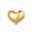 Gold, variant on ChicSilver 925 Sterling Silver Heart Stud Earrings for Women, Dainty Small Heart Earrings for Birthday Valentine's Day Gift