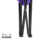 thumbnail image 5 of Silla de Camping y playa plegable Portatil para Exteriores Duralife Morado Camping, 5 of 8