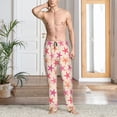 thumbnail image 2 of Balery Starfish Pantalones de pijama para hombre, pijama ultraligero, pantalón de descanso-Small, 2 of 6