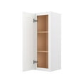 thumbnail image 5 of Furinno Shaker Wall Kitchen Cabinet 1-Door-2 Shelves, Ready to Assemble, 12 D x 12 W x 36 H, White, 5 of 8