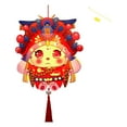 thumbnail image 4 of Linterna hecha a mano,Material para hacer faroles DIY Modelo con forma de conejo,Plantillas de troqueles para cortar Lámpara colgante de farol,Festival del Medio Otoño Navidad Boda Año, 4 of 8