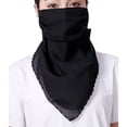 thumbnail image 1 of pitrice Women Summer Chiffon Bandana Cycling Face Neck Protection Sunscreen Printed Breathable Scarf, 1 of 8