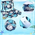 thumbnail image 2 of XIAOLONGP Aqualounge, Outdoor Swimming Pool Inflatable Leisure Lounge Chairs for Adults,Plant Pattern Floating Mat Hammock for Beach, 2 of 8